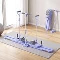 Abdominal Trainer Machine Core Glider Split Home Gym Equipment Purple