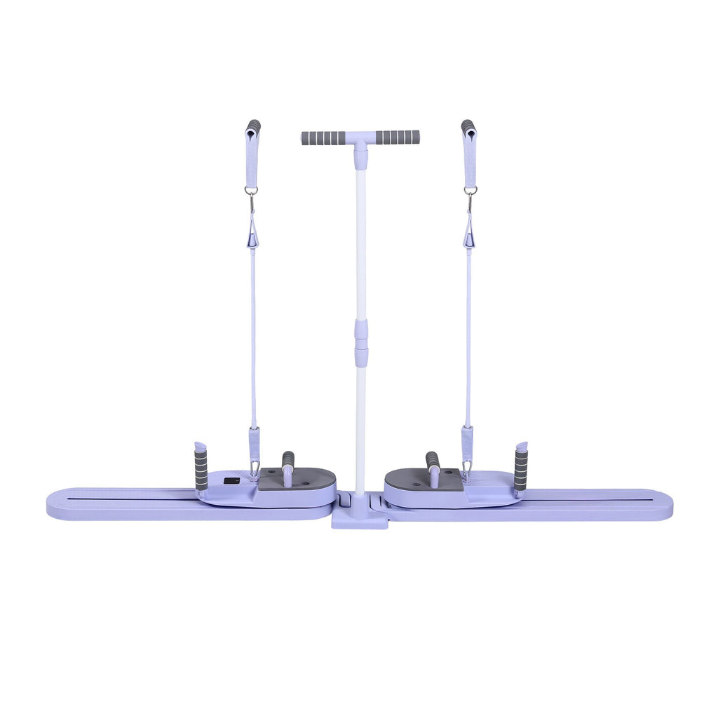 Abdominal Trainer Machine Core Glider Split Home Gym Equipment Purple