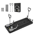 Pilates Board Foldable Reformer Multi Functional Exercise Trainer Black