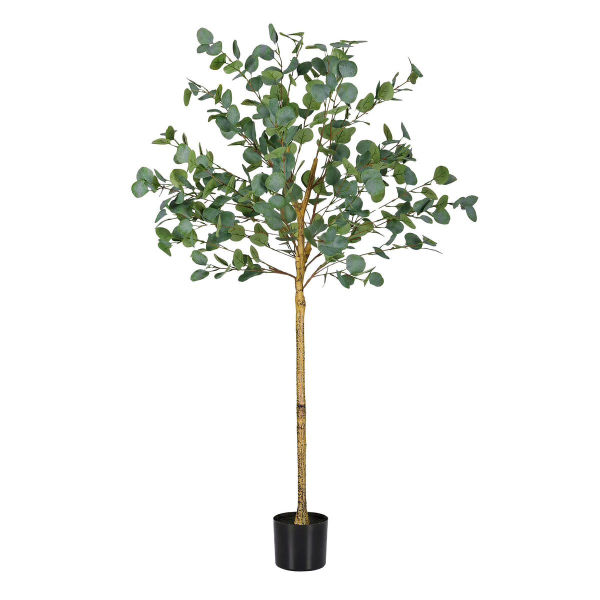150cm Artificial Eucalyptus Tree with Realistic Textured Leaves for Indoor Home Office
