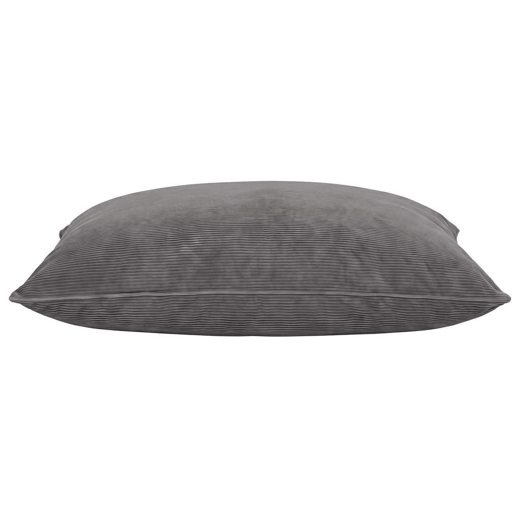 3 in 1 Bean Bag Chair Cover (No Filler) Convertible Bean Bag for Adults, Corduroy Stuffed