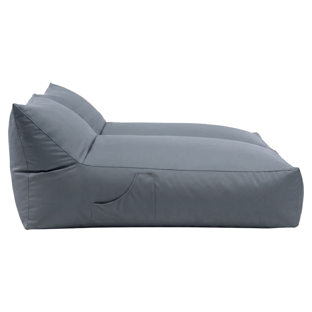 Outdoor Bean Bag Chair Cover (No Filler) 2 Seater Beanbag Lounge Sofacover Adults