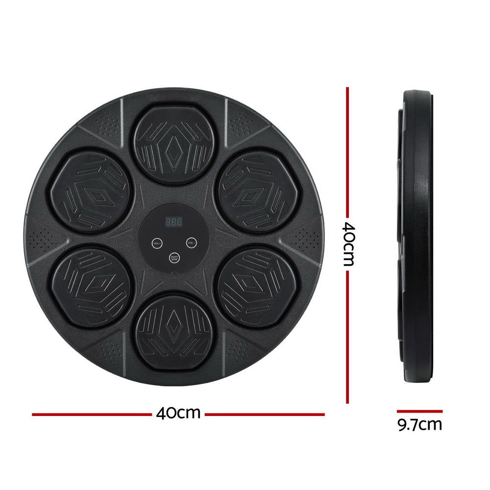 Music Boxing Machine Bluetooth Wall-Mounted Punch Target with LED Display & Gloves