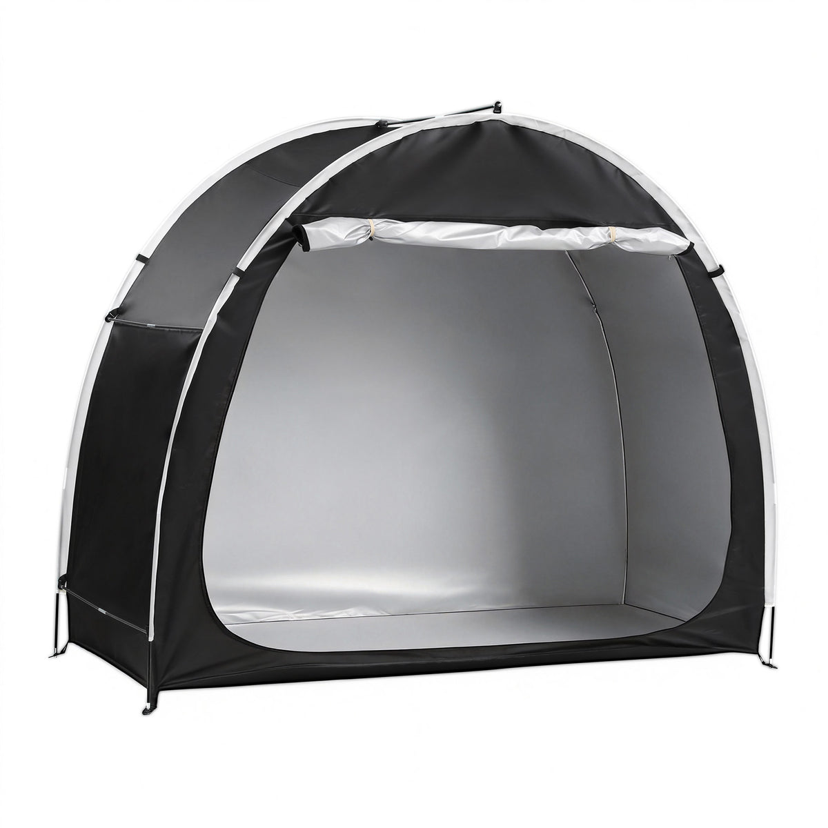 Bike Storage Tent Waterproof Outdoor UV Protection Shelter w/ Large Space