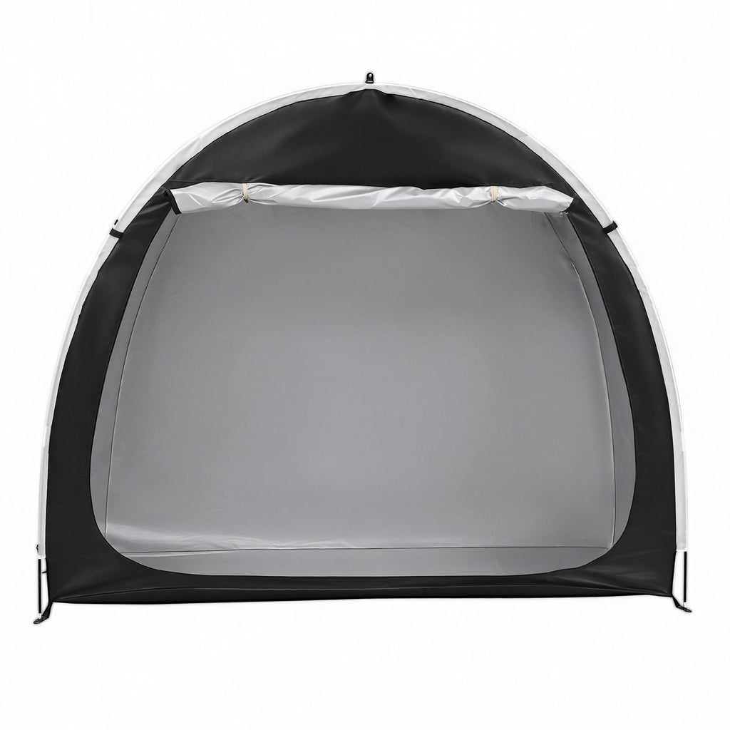 Bike Storage Tent Waterproof Outdoor UV Protection Shelter w/ Large Space