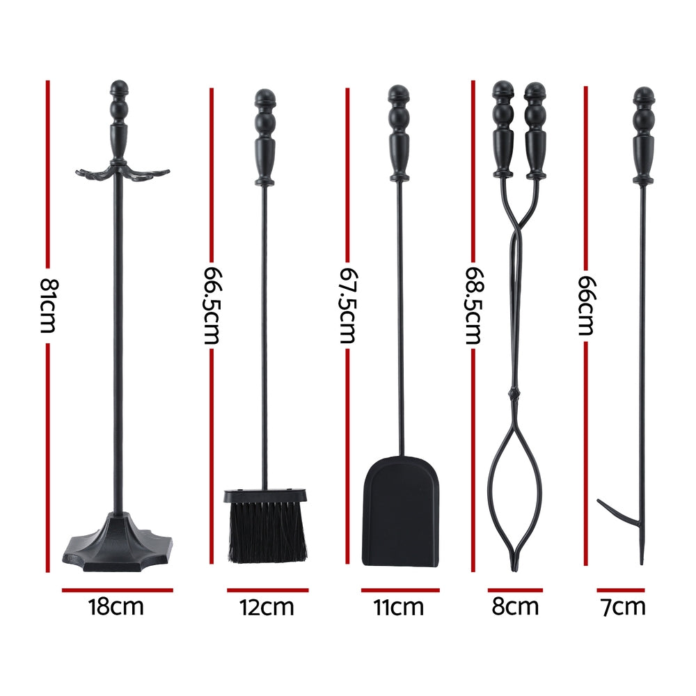 Fire Pit Tool Set 5 PCS
