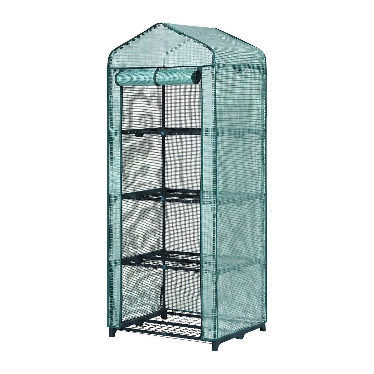 Greenhouse 4 Tiers Mini Green House Garden Bed 1.6x0.7x0.5M