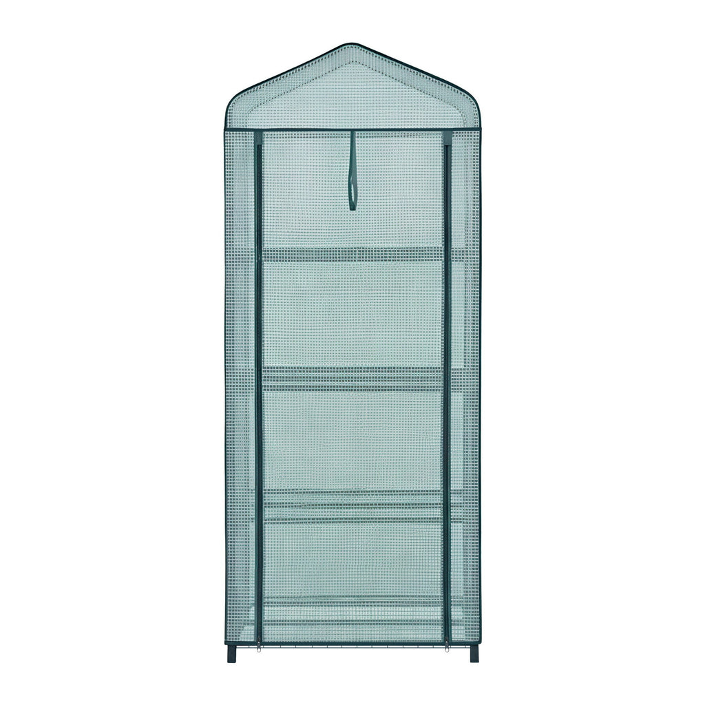 Greenhouse 4 Tiers Mini Green House Garden Bed 1.6x0.7x0.5M