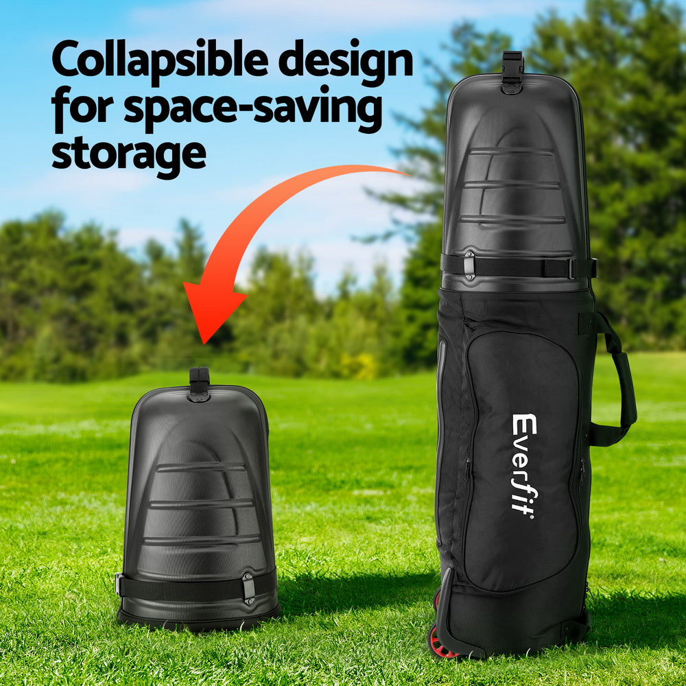 Golf Travel Bags for Airlines with Wheels Golf Clubs Hard Case Foldable