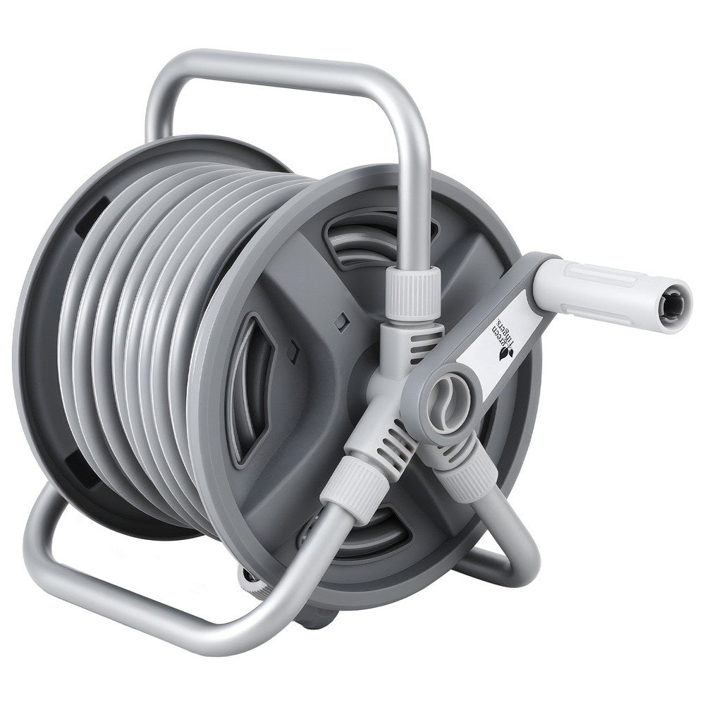 20m Retractable Garden Hose Reel Heavy Duty 1/2" Hose Auto Rewind
