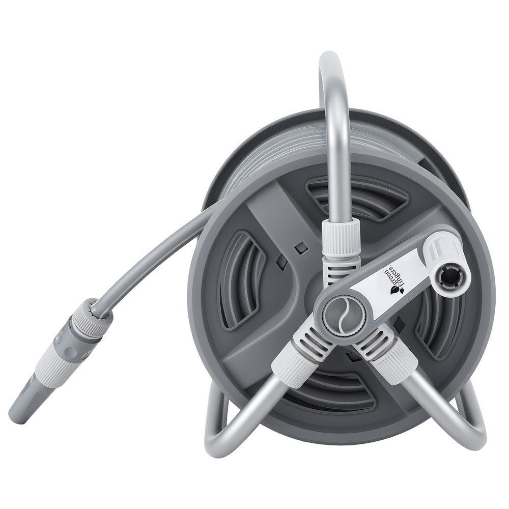 20m Retractable Garden Hose Reel Heavy Duty 1/2" Hose Auto Rewind