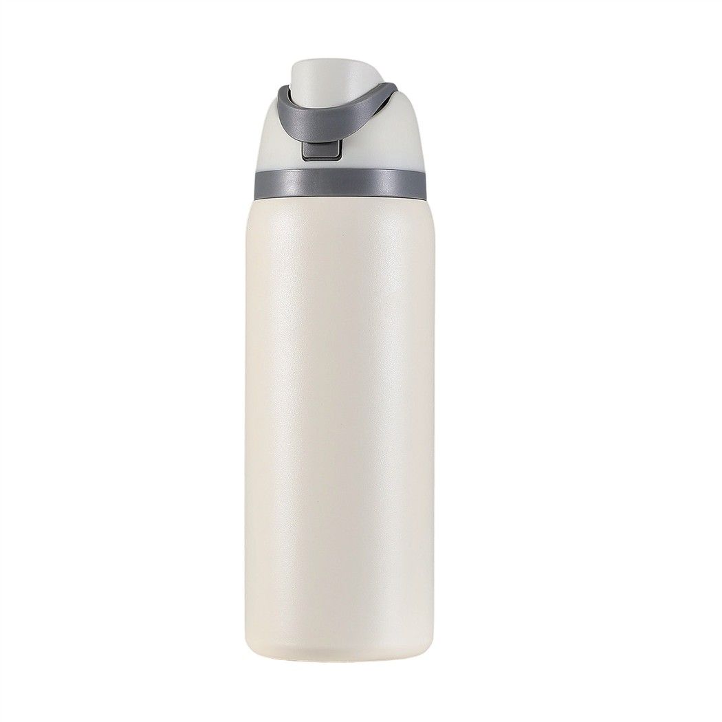 950ML Insulated Water Bottle with Straw Stainless Steel Drink Bottle