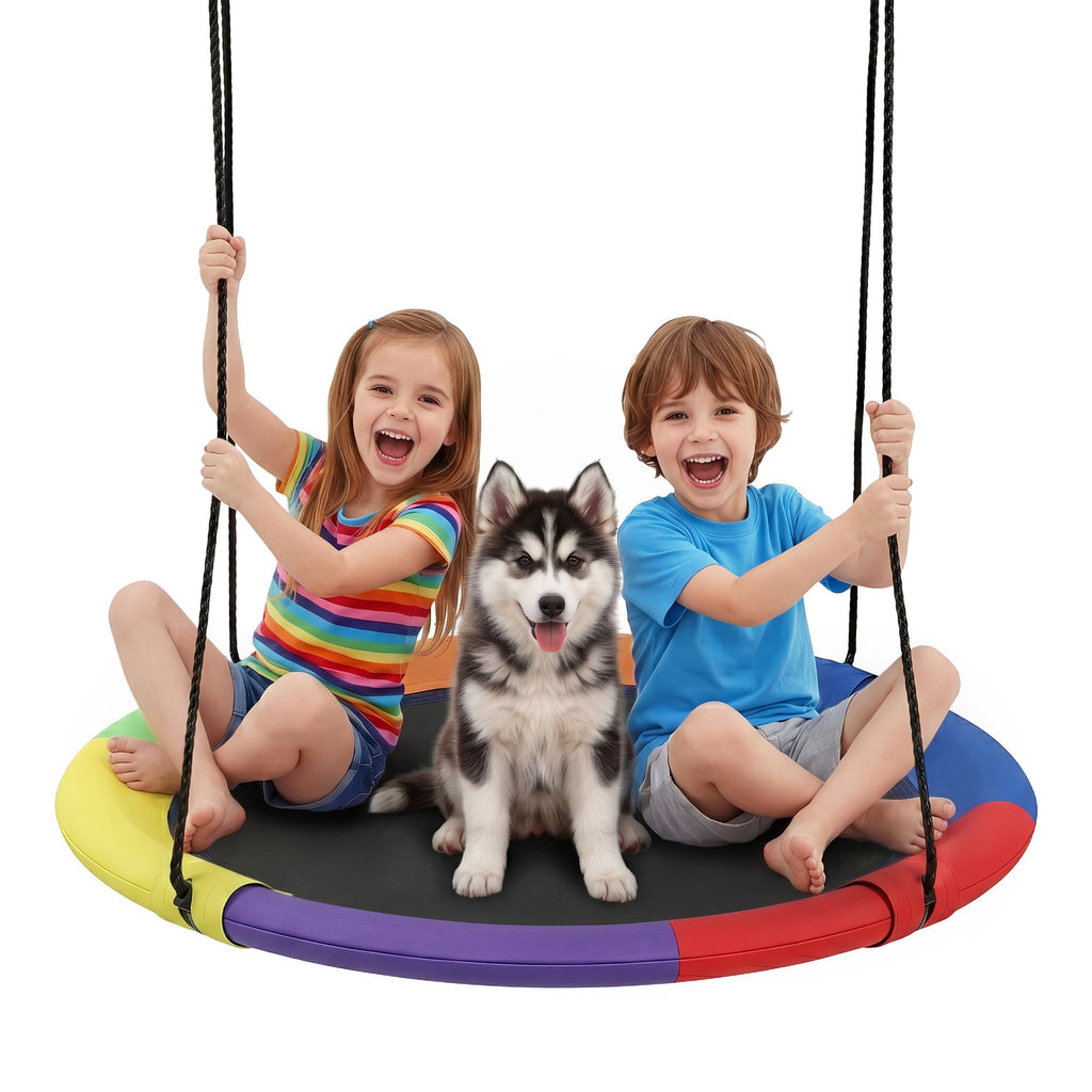 Tree Swing Hammock 100cm for Backyard Porch Outside Playground