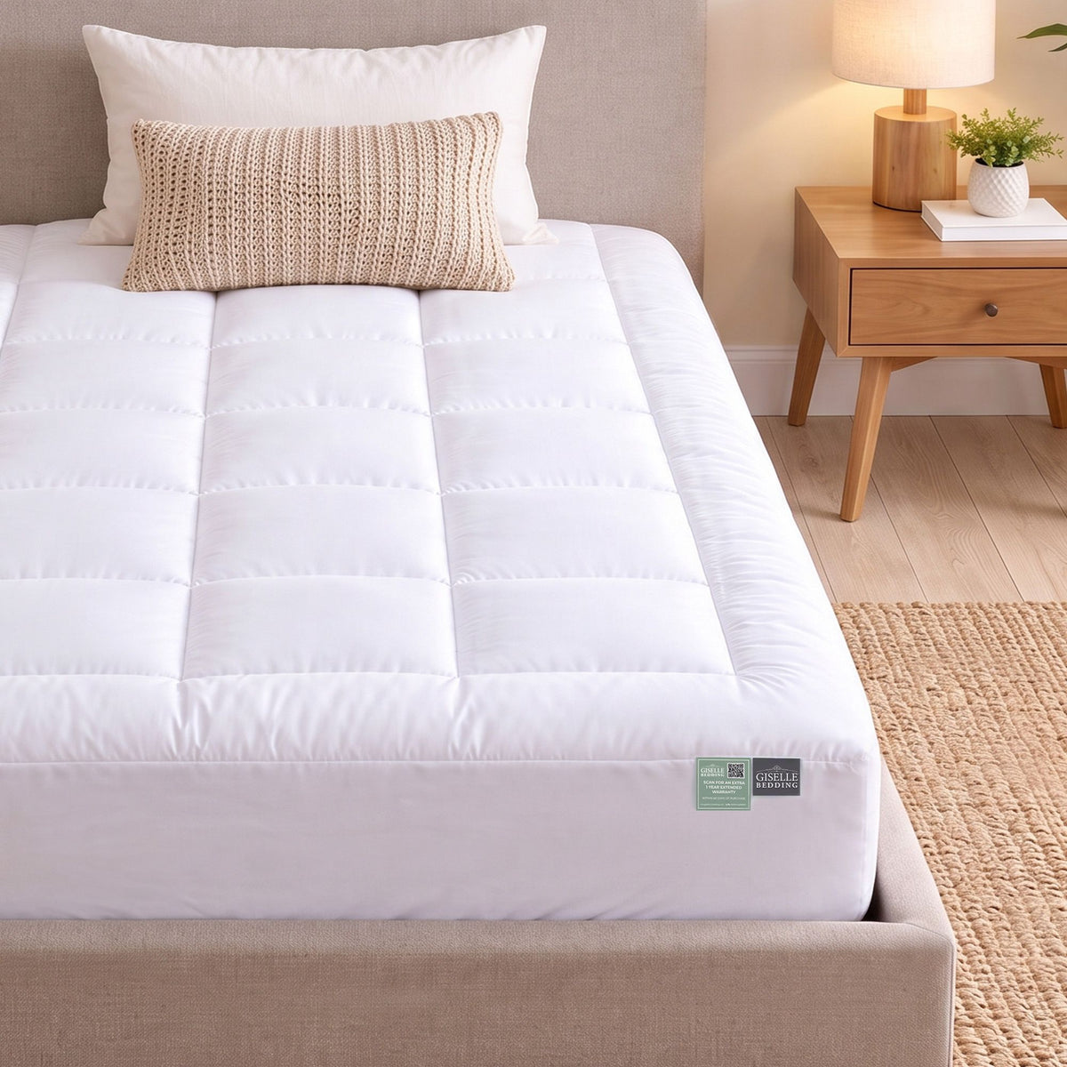 5cm Single Memory Foam Mattress Topper Pillow Top with Gel Foam