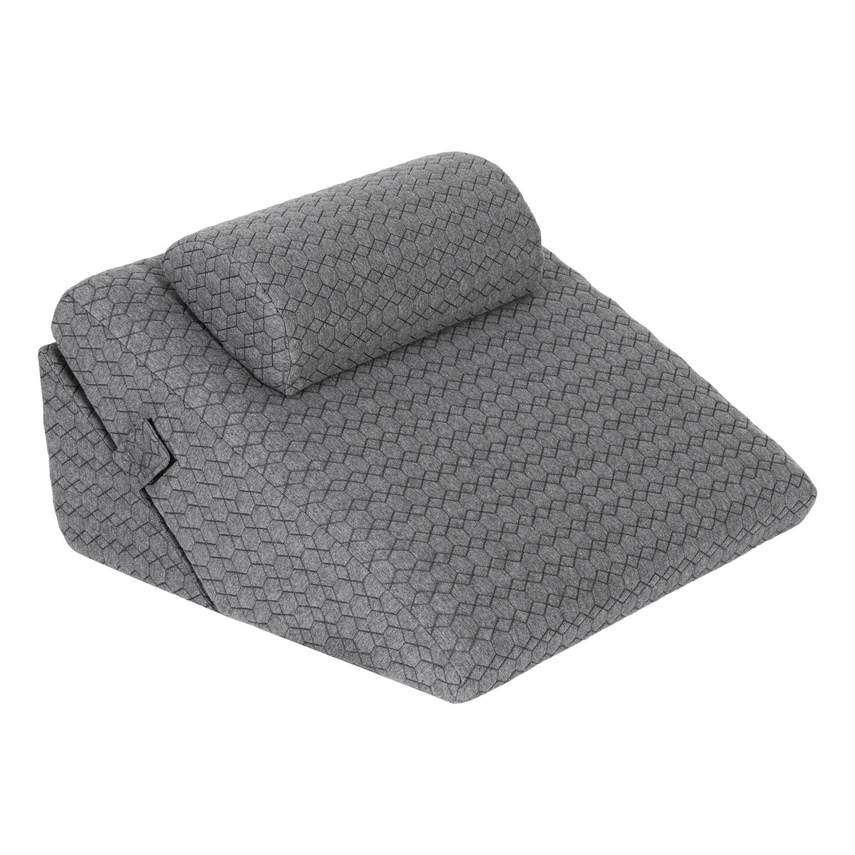 Bed Wedge Pillow for Headboard, Egg Gel Solves Night Sweats, Triangle Pillow for Reading