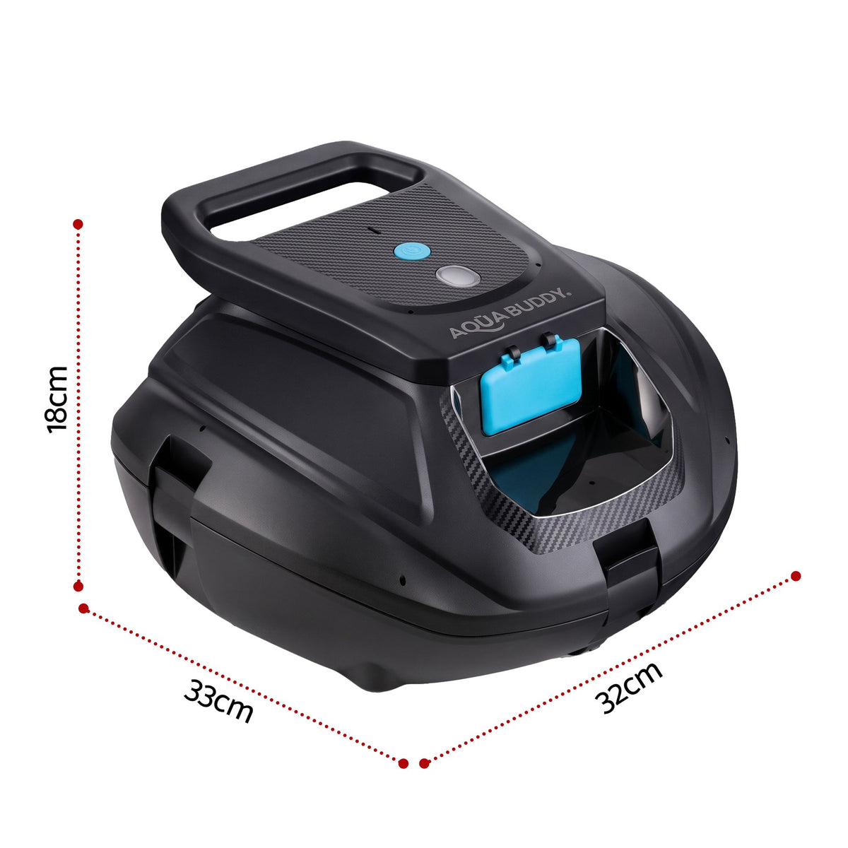 Cordless Pool Cleaner Robot Pool Vacuum Automatic Floor Clean 110Mins