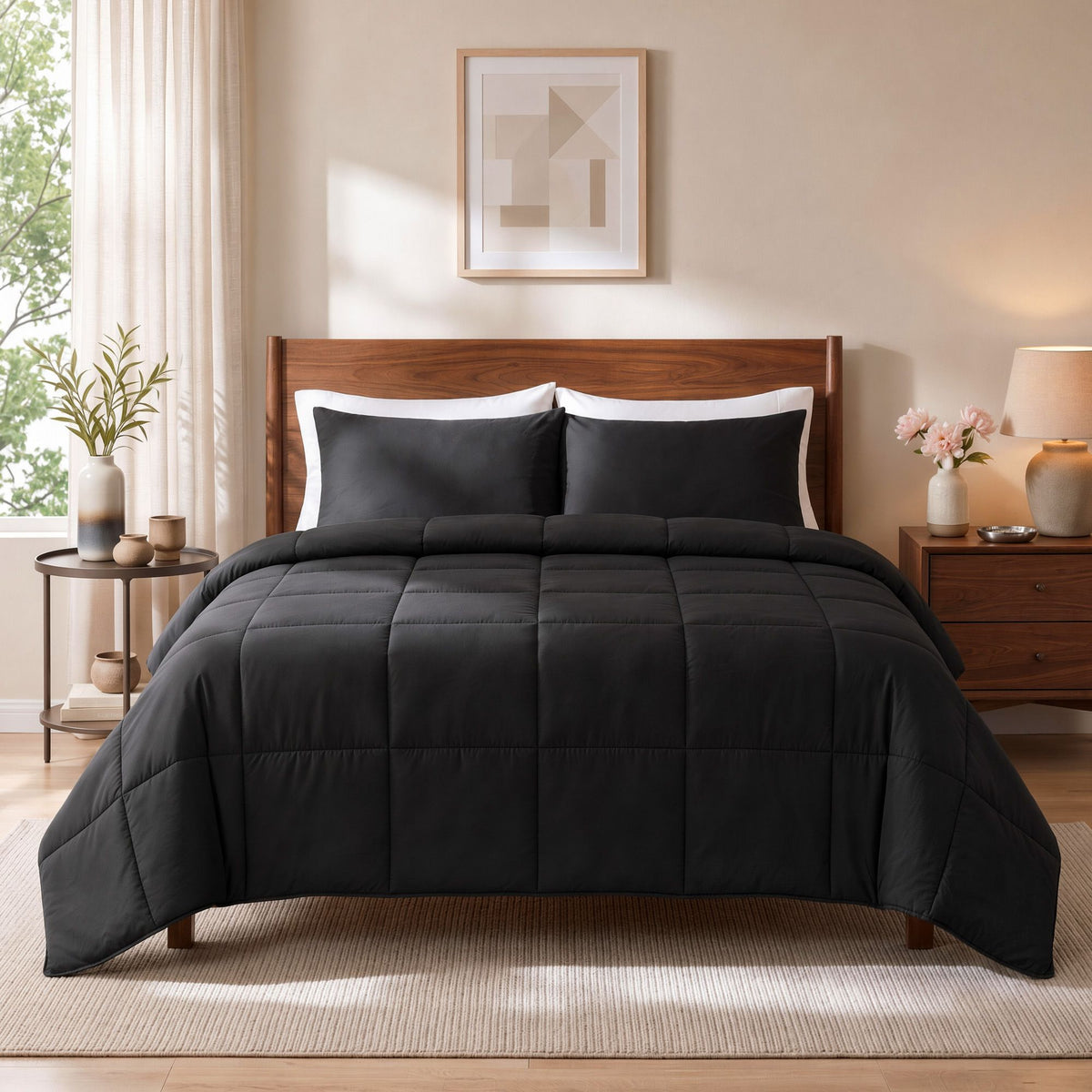 200GSM Bamboo Microfibre Double Quilt Lightweight All Season Doona Duvet