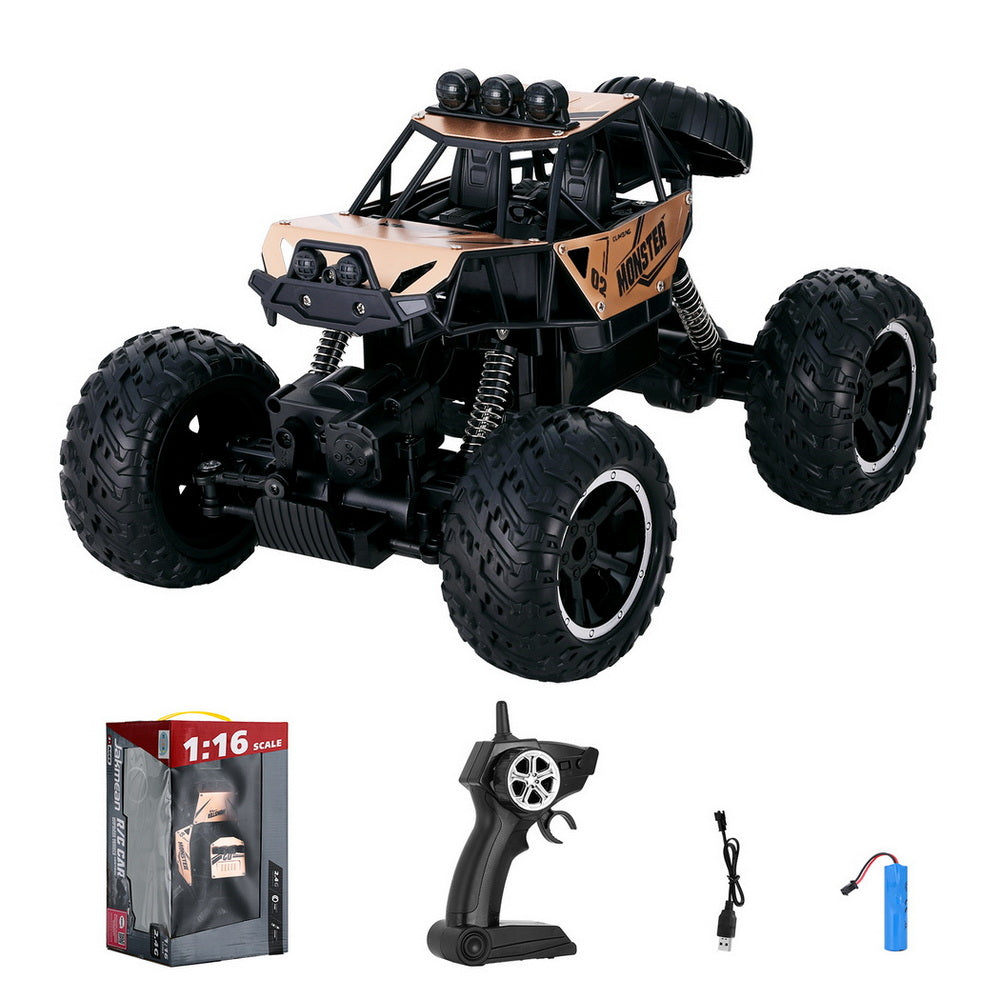 Kids Remote Control Car 5KM/H Off-Road Truck Electric Vehicle Outdoor Toys