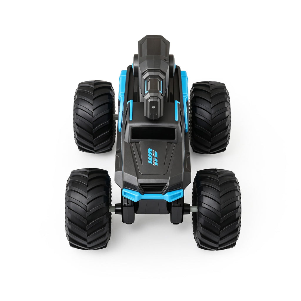 Kids Amphibious 2.4GHz Remote Control Car Boat with Water Spray Blue