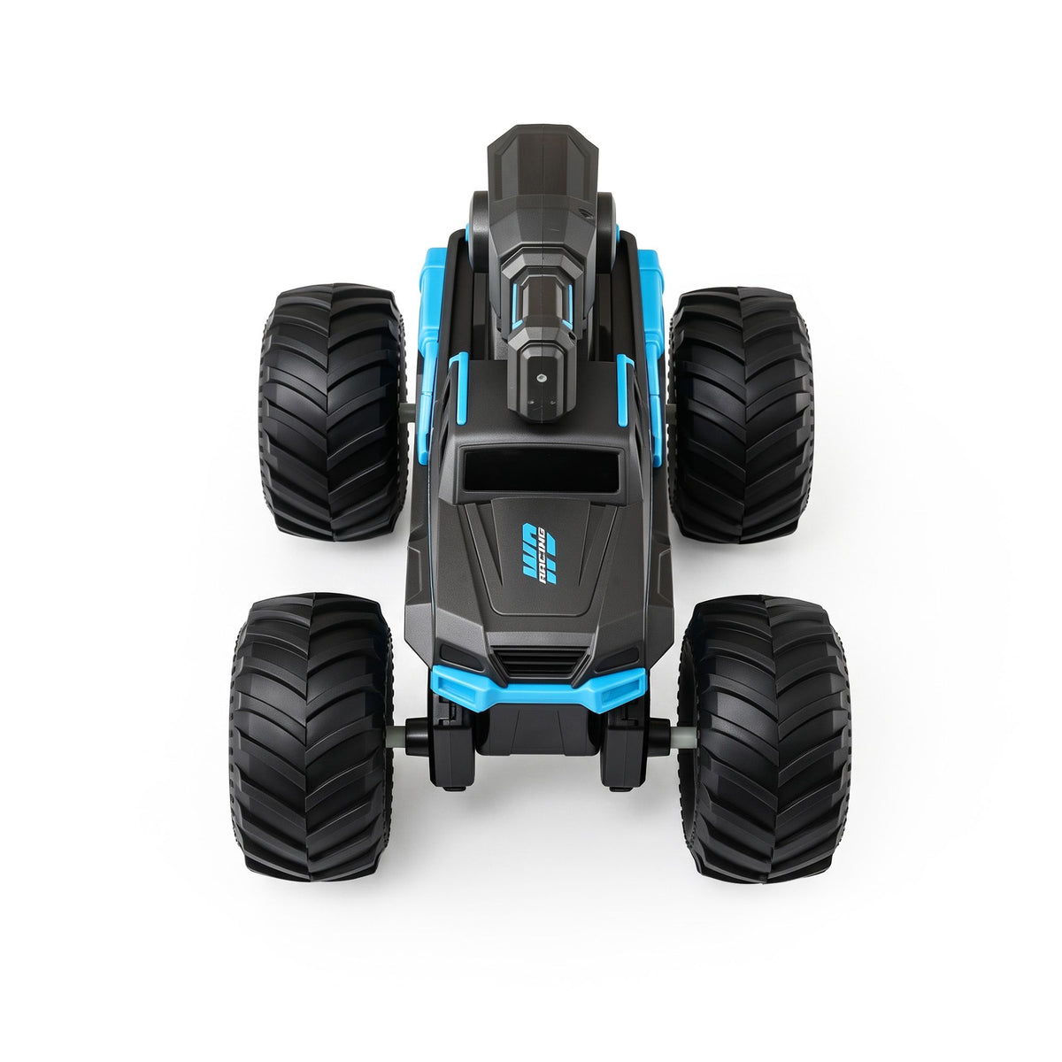 Kids Amphibious 2.4GHz Remote Control Car Boat with Water Spray Blue