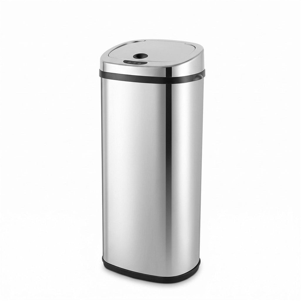 50L Motion Sensor Bin Rubbish Automatic Silver