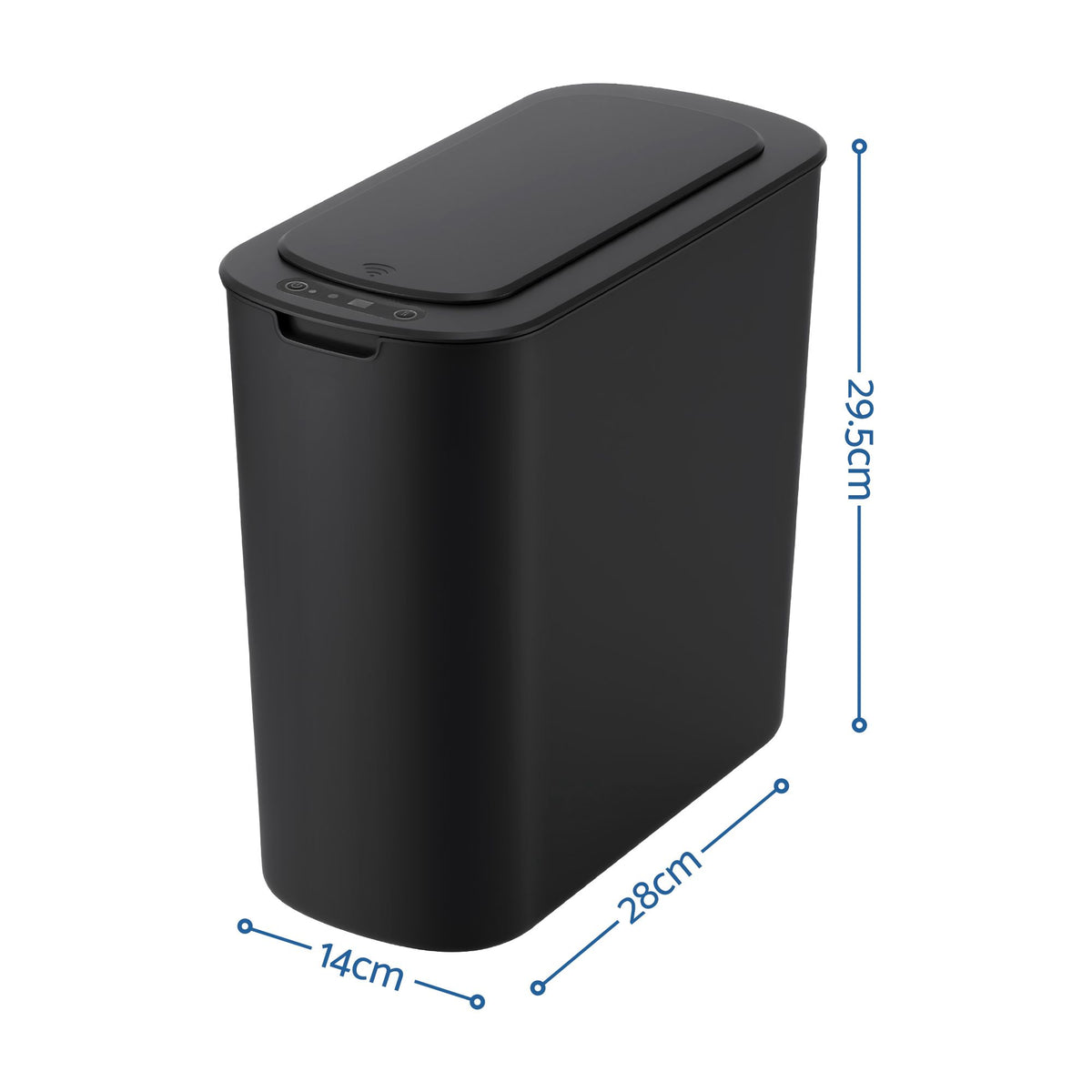 Automatic Trash Bin with Lid 11L Motion Sensor Kitchen Bin Touchless Garbage Can Modern