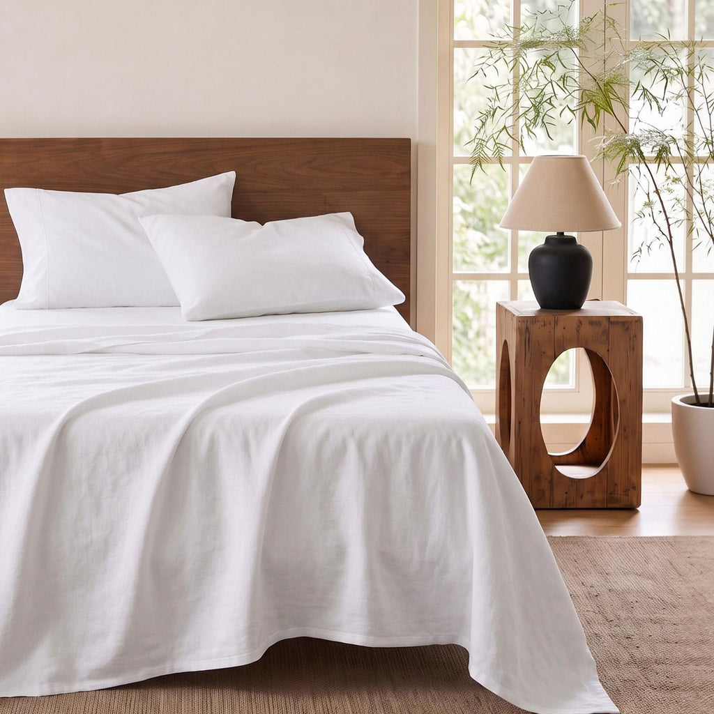 Kingsingle 500TC Cotton 4Pcs Sheet Set with 40cm Extra Deep Pocket for Thick Mattresses
