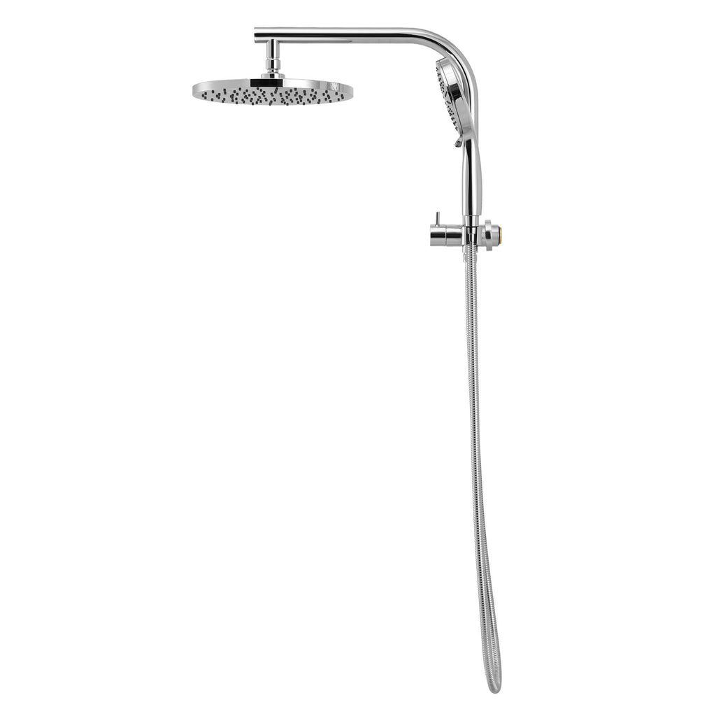 High-Pressure Shower Heads with Anti-burst 1.5m Hose & 304 S.S Rail, Ideal for Bathroom