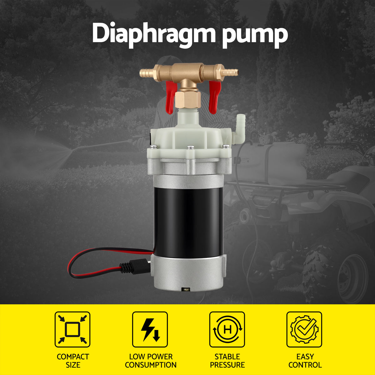 Garden Pump Sprayer Pressure Sprayer Pump 12V Diaphragm Sprayer Pump