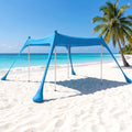 Beach Tent Sun Shelter UPF 50+ Shade 3x3m for 8 Person Outdoor