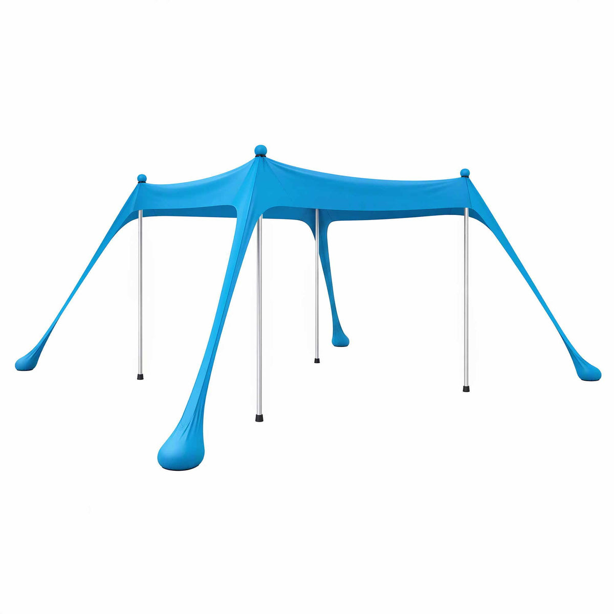 Beach Tent Sun Shelter UPF 50+ Shade 3x3m for 8 Person Outdoor