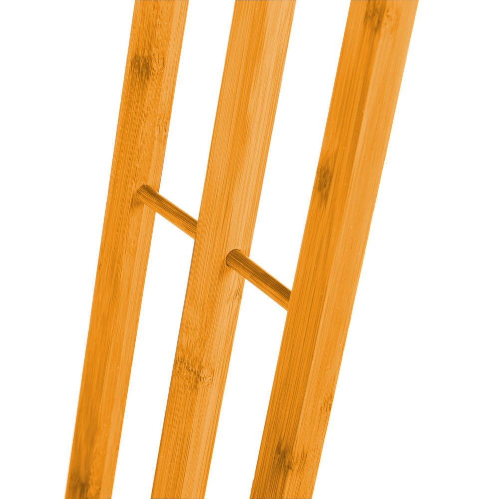 Bamboo Towel Bar Holder Rack 3-Tier Free Standing for Bathroom. Towel Racks. Towel Rail
