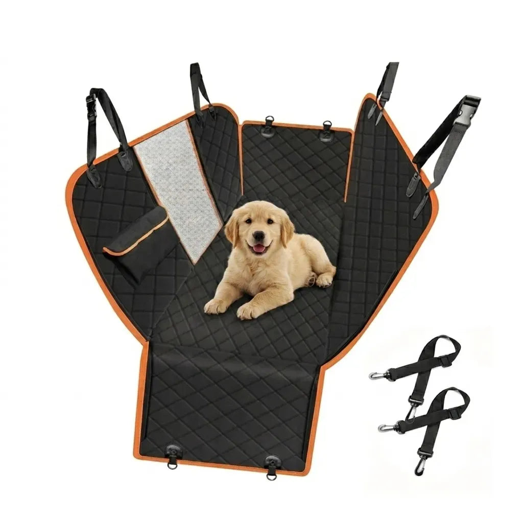 Waterproof Dog Car Seat Cover Hammock – Black