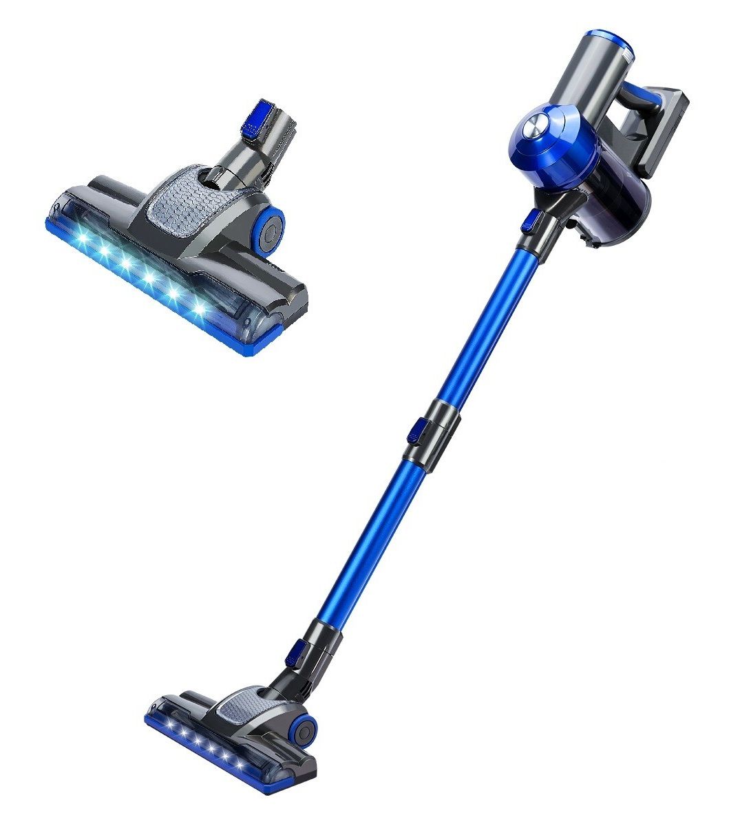 V8 22.2v Cordless Stick Vacuum Cleaner Blue + Toolkit