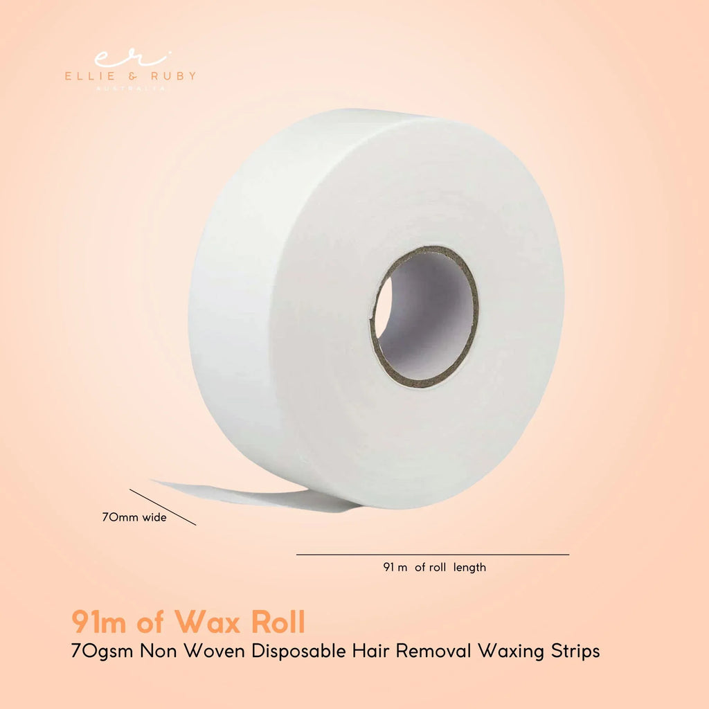 91m Wax Strip Roll 70gsm Non Woven Hair Removal Strips