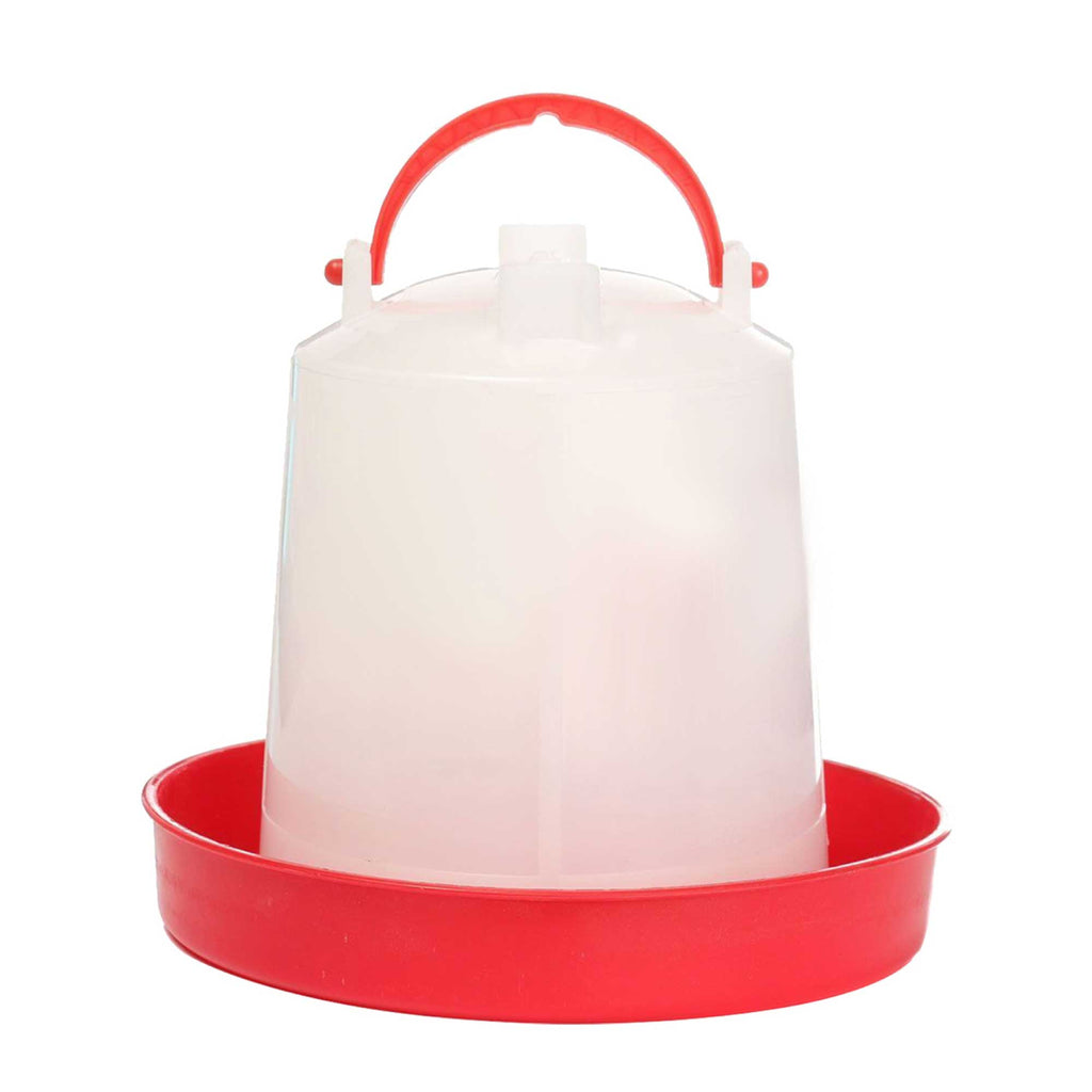 6L Automatic Chicken Drinker Poultry Waterer Bucket Chooks Ducks