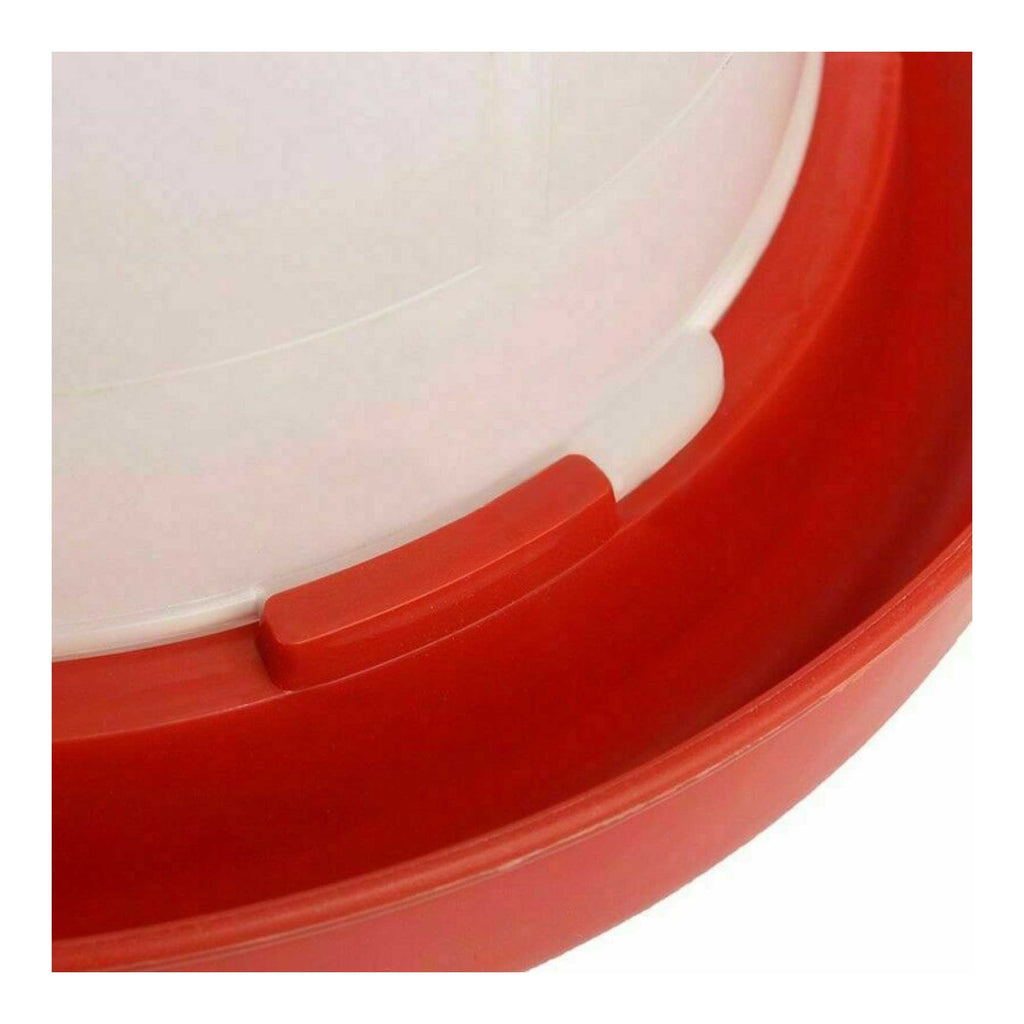 6L Automatic Chicken Drinker Poultry Waterer Bucket Chooks Ducks