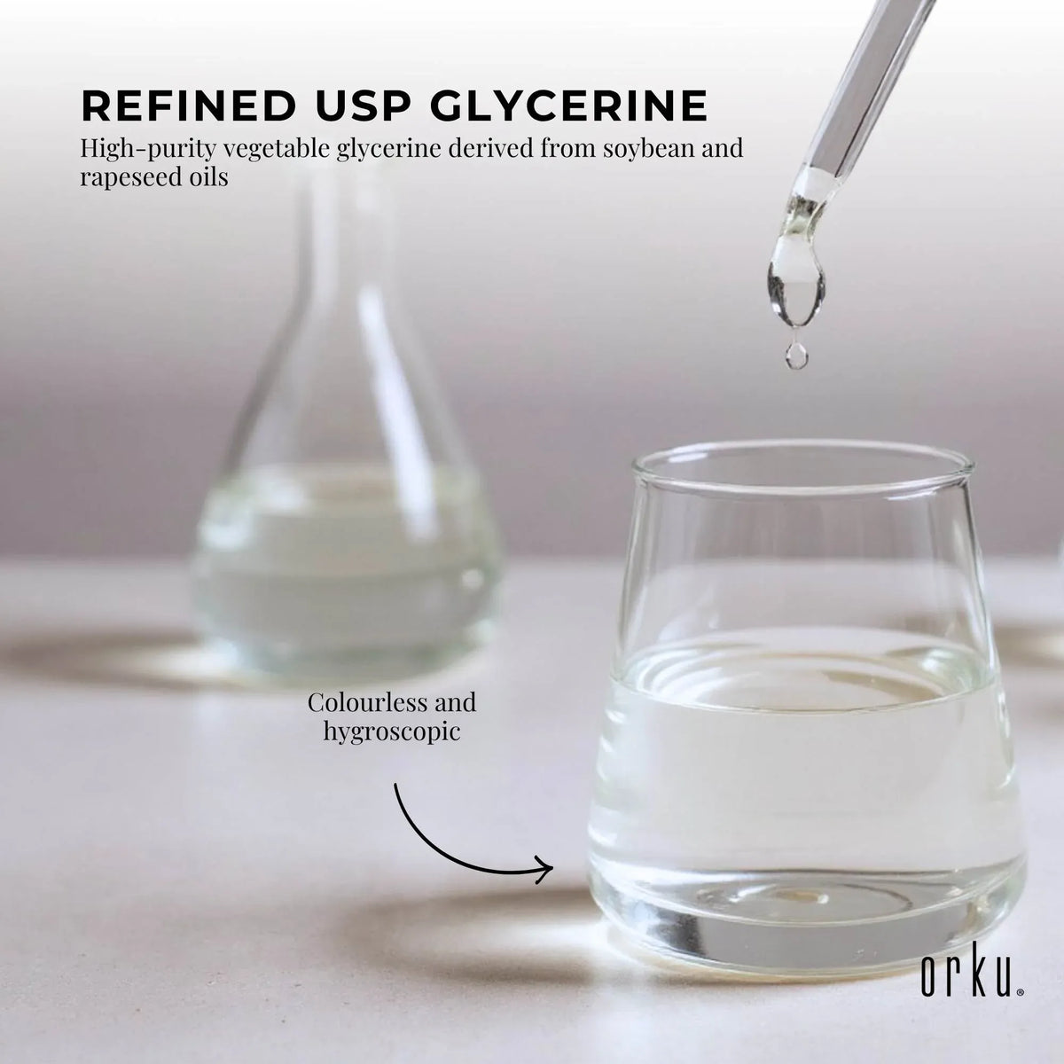 1L Glycerine 99.9% Pure USP Food Cosmetic Grade - Vegetable Glycerol