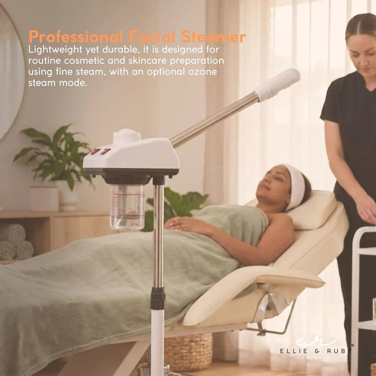 Professional Facial Steamer - Ozone Mode Timer Auto Shut Off