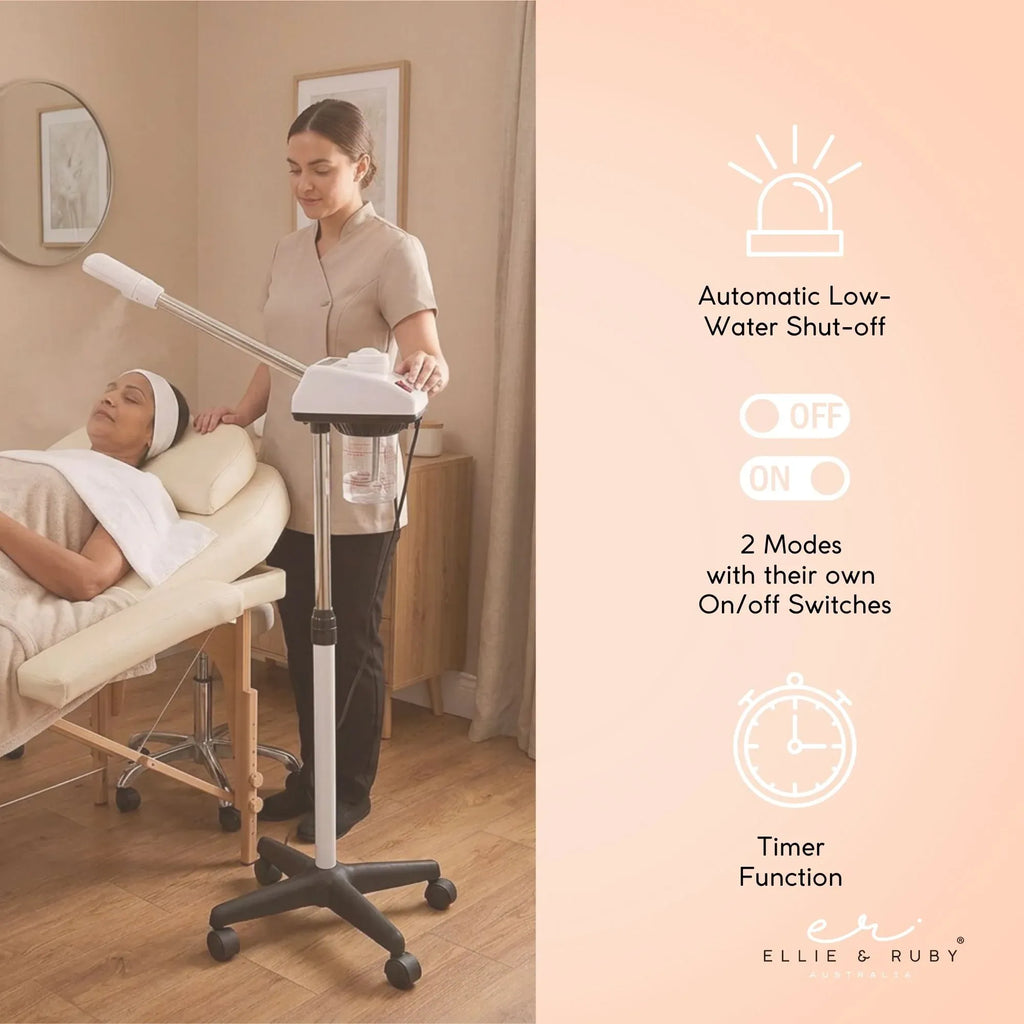 Professional Facial Steamer - Ozone Mode Timer Auto Shut Off