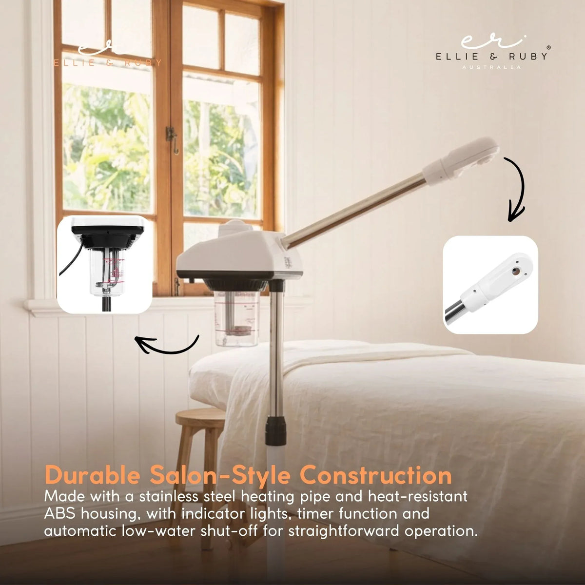 Professional Facial Steamer - Ozone Mode Timer Auto Shut Off