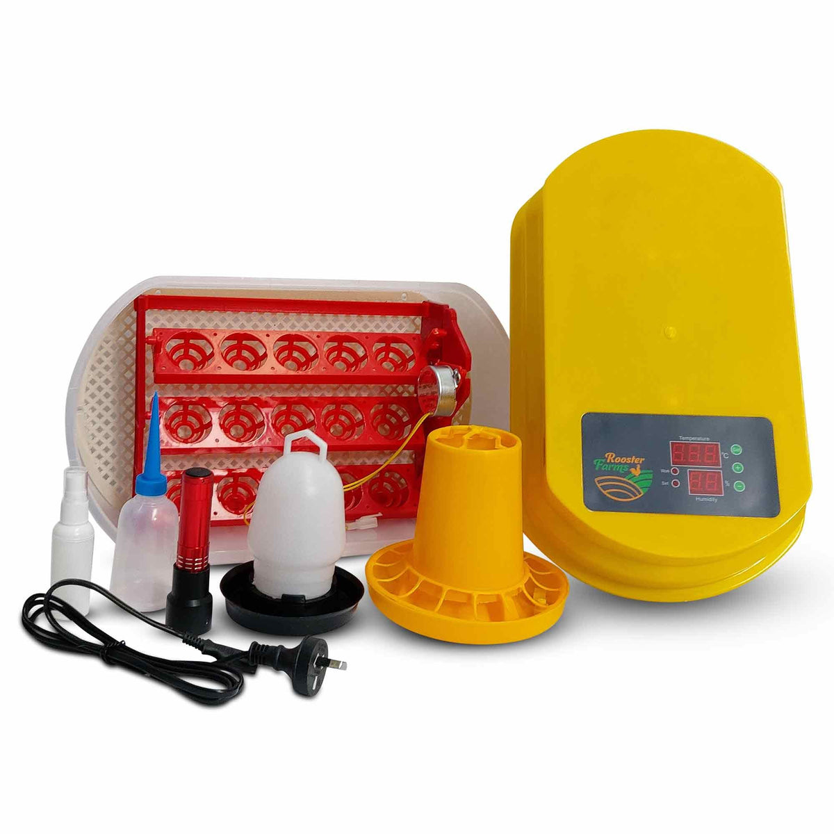 Electric 15 Egg Incubator + Accessories for Chicken Quail Duck