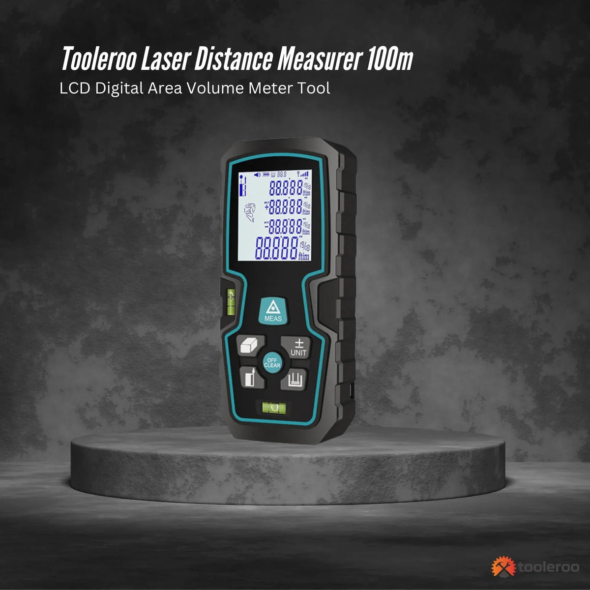 100m Laser Distance Measurer Digital Area Volume Meter LCD Tool