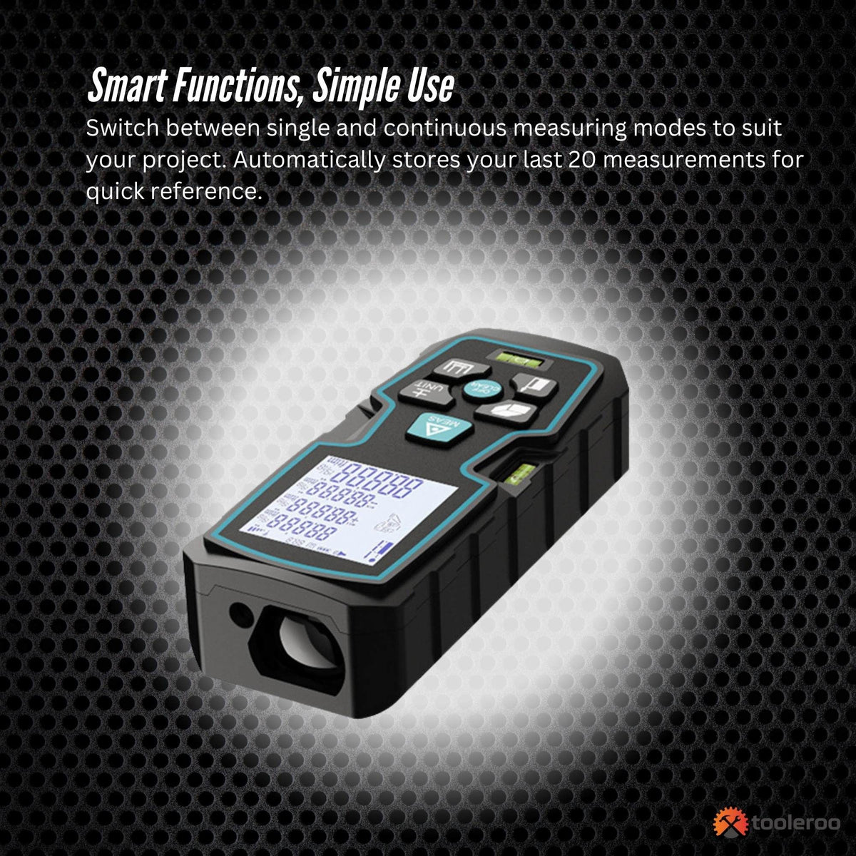 100m Laser Distance Measurer Digital Area Volume Meter LCD Tool