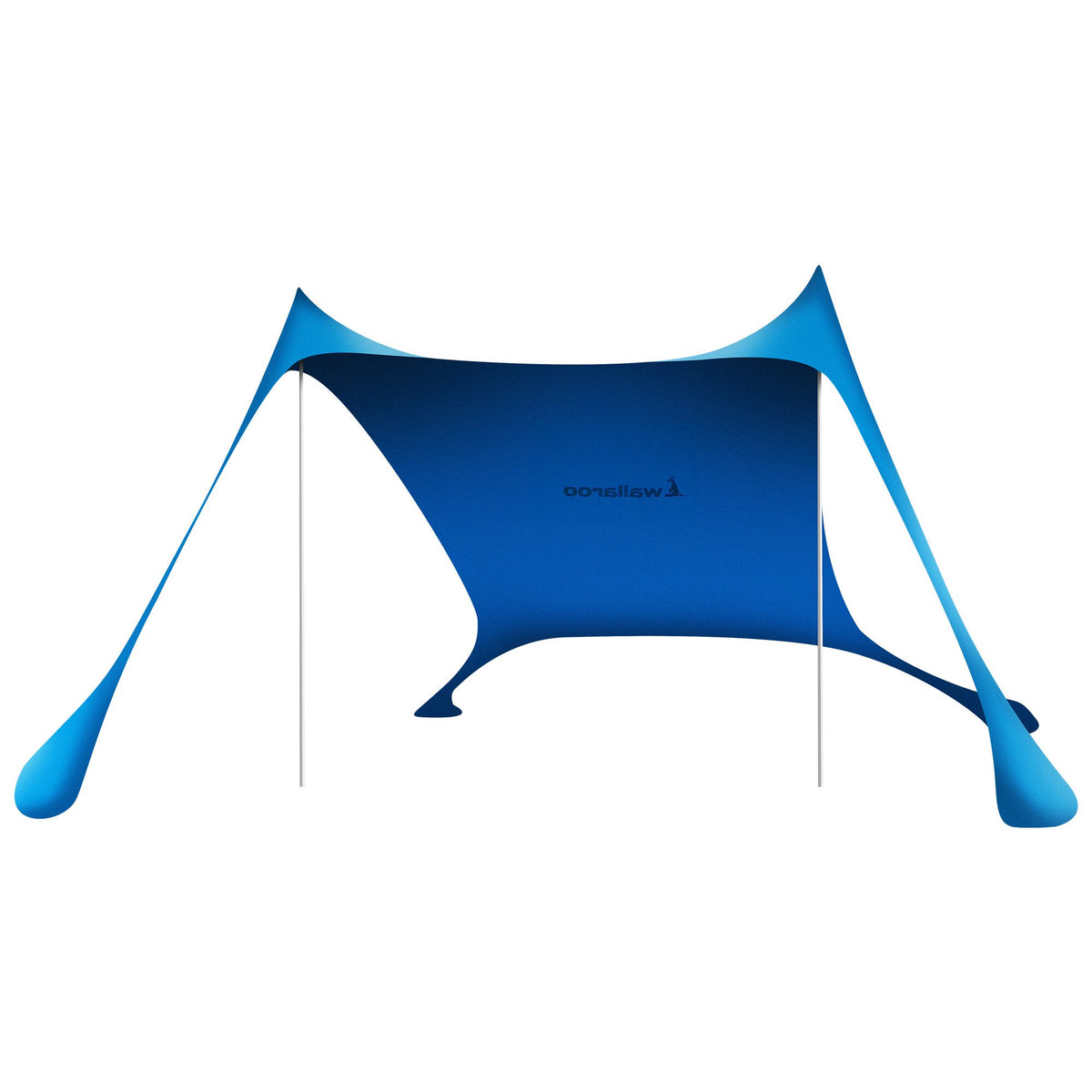 2m x 2m Beach Tent Sun Shade Canopy UPF 50+ UV Portable Camping Sun Shelter with Sandbags