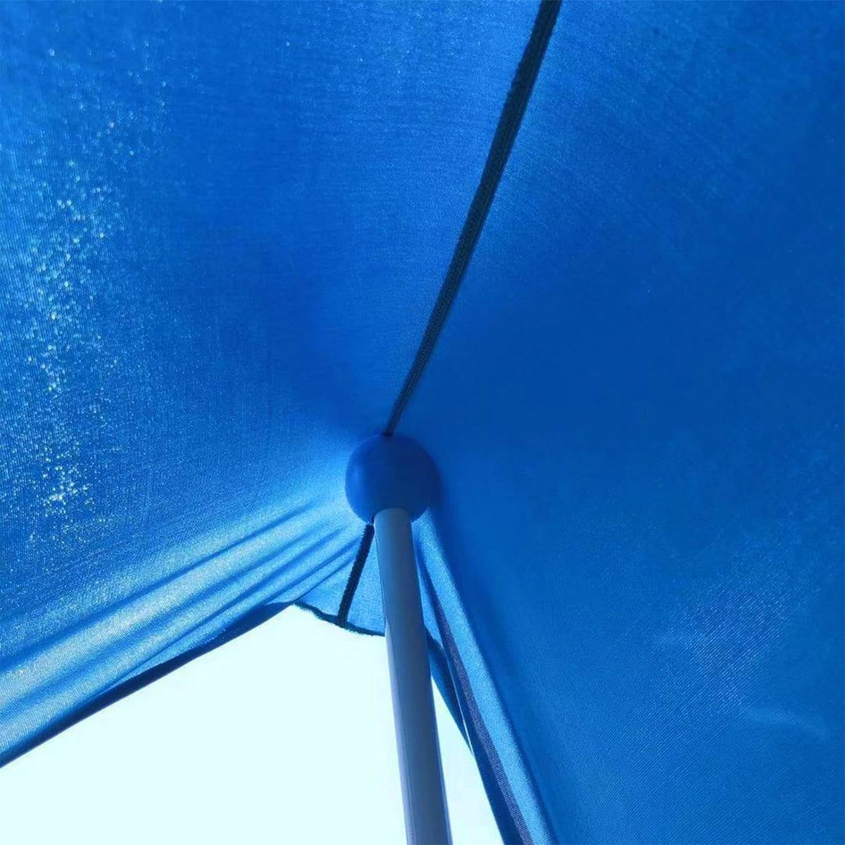 2m x 2m Beach Tent Sun Shade Canopy UPF 50+ UV Portable Camping Sun Shelter with Sandbags