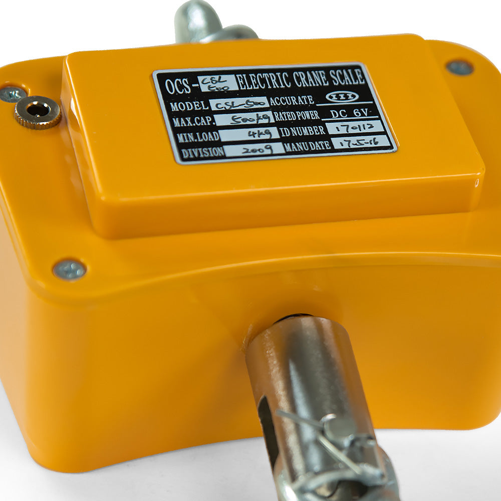 500kg Industrial Digital Crane Scale Heavy Duty Hanging Weight Scale with 5 Digit LED