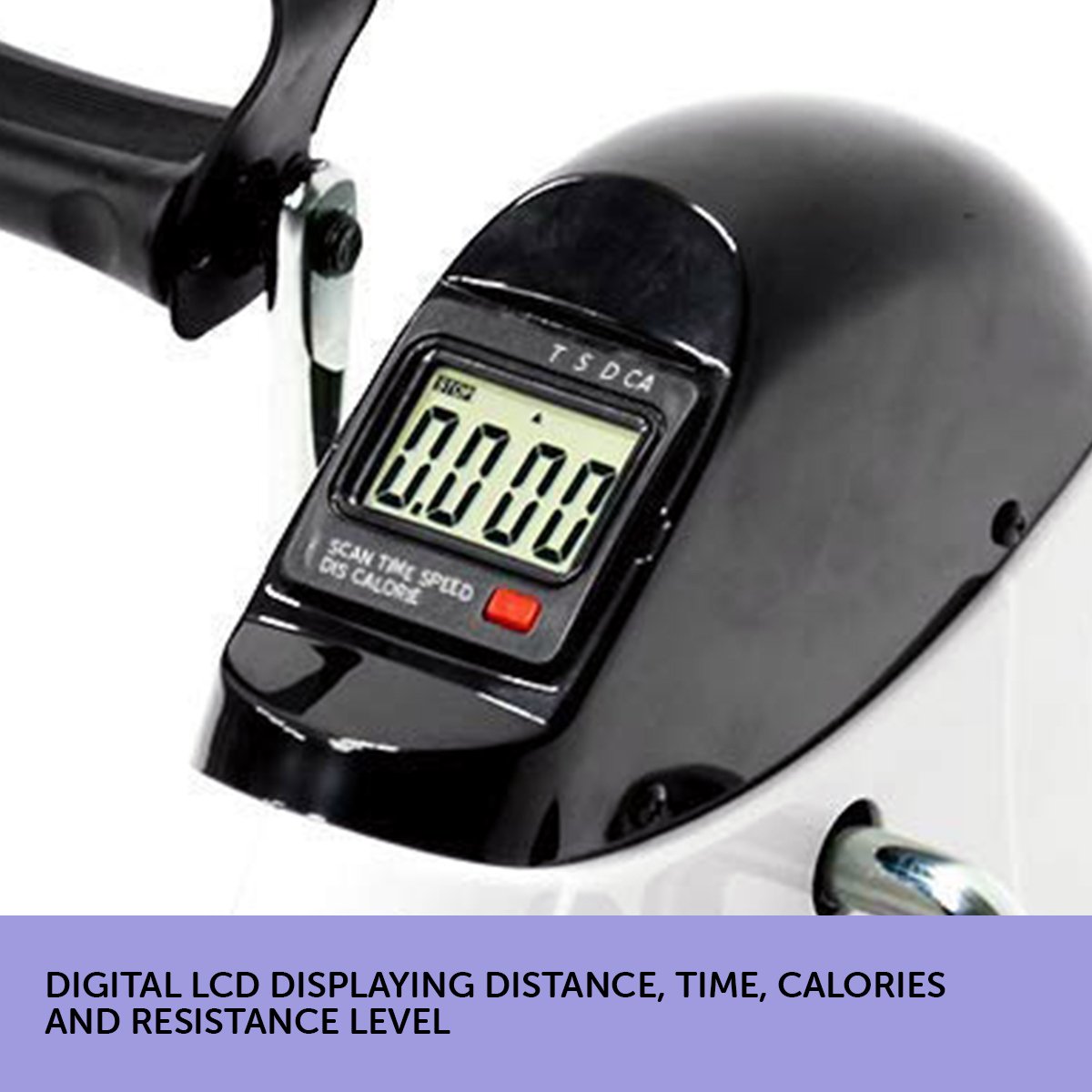 Mini Exercise Bike Arm and Leg Pedal Exerciser