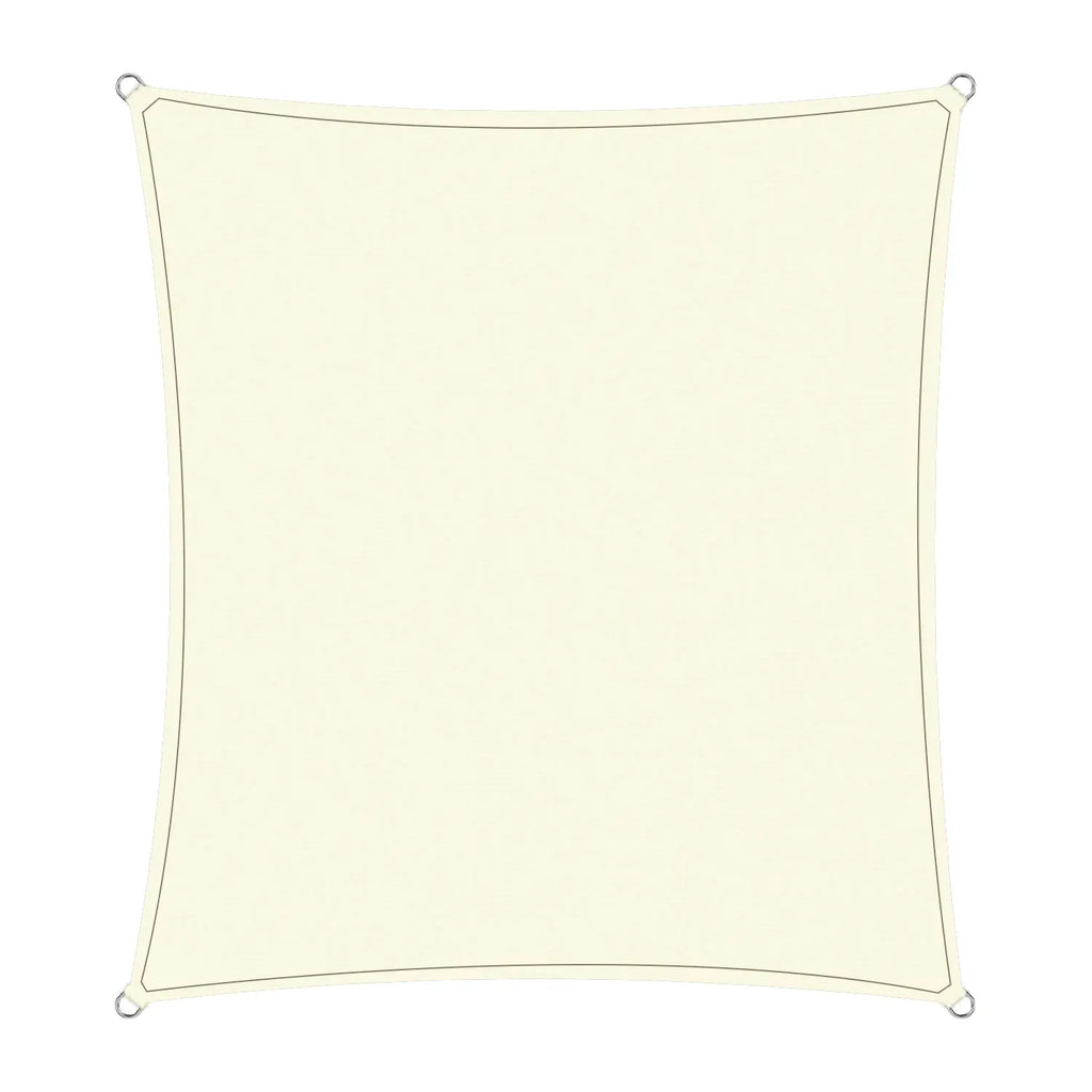 Waterproof 2m X 4m Outdoor Sun Shade Sail Canopy Rectangle