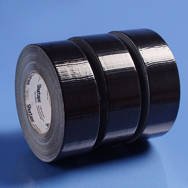 10 Pack Black Duct Tape 50 Metres Industrial Grade Waterproof UV Resistant Crafts Home